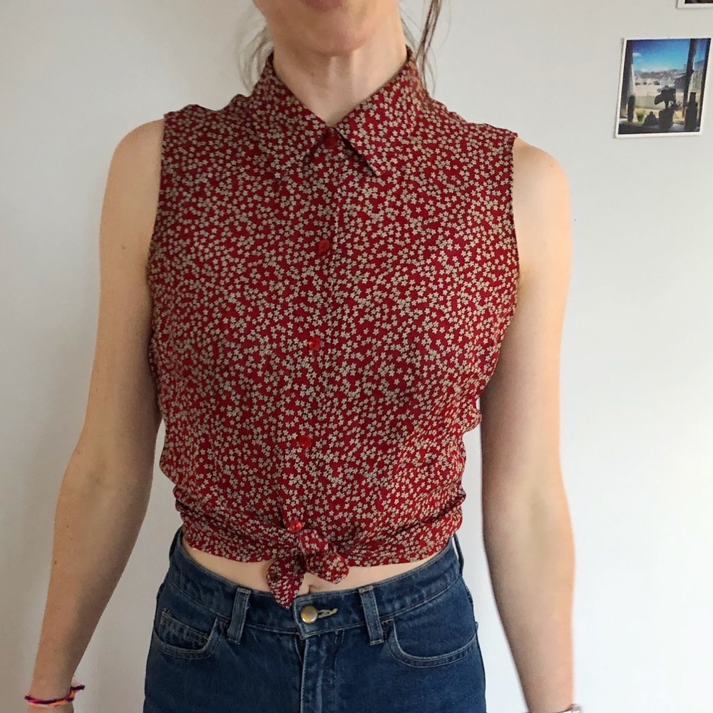 Ann Taylor silk tank top
